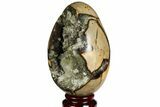Gorgeous, Septarian Dragon Egg Geode - Barite Crystals #143143-2
